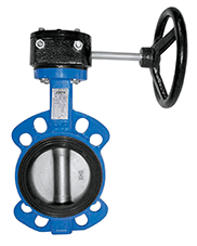 SIRCA 301E | RESILIENT SEATED WAFER BUTTERFLY VALVE ( GEARBOX OP )